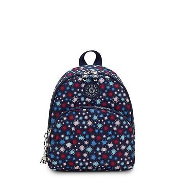 Kipling Paola Small Printed Rugzak Blauw | BE 1601OK